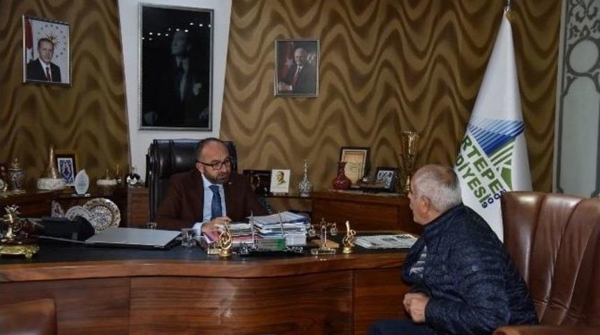 Mhp&rsquo;den Kartepe Belediye Başkanı &Uuml;z&uuml;lmez&rsquo;e Ziyaret