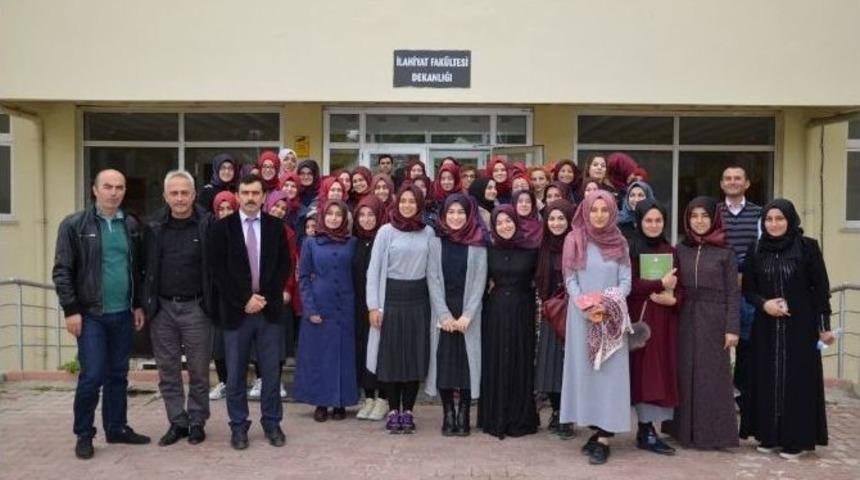 S&uuml;leymanpaşa Kız Anadolu İmam Hatip Lisesi &Ouml;ğrencilerinden Nk&uuml;&rsquo;ye Ziyaret