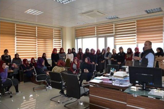 Süleymanpaşa Kız Anadolu İmam Hatip Lisesi Öğrencilerinden Nkü’ye Ziyaret