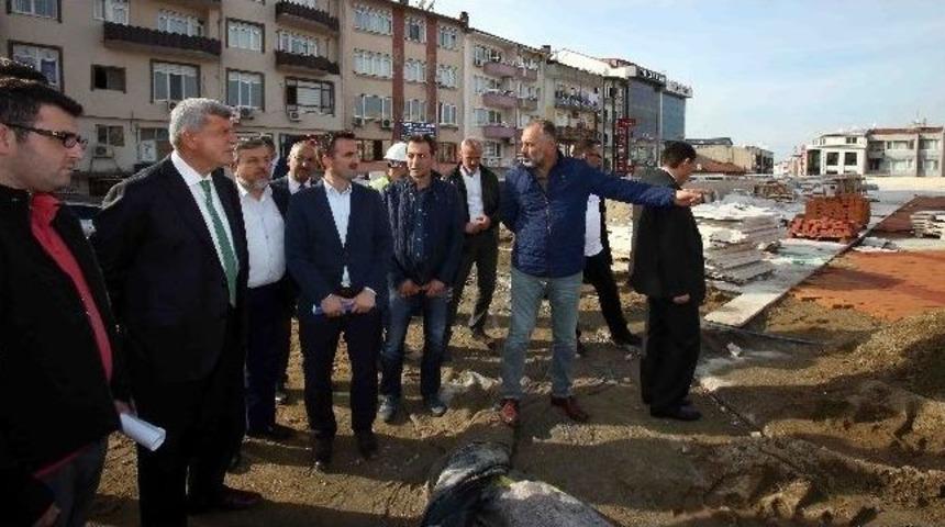 Başkan Karaosmanoğlu, &Ccedil;alışmaları Yerinde İnceledi