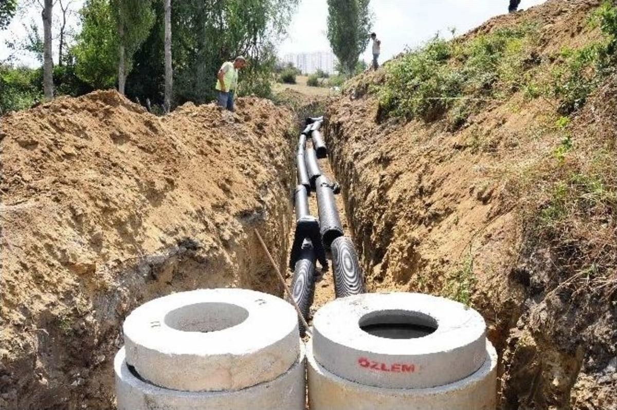 Boz&uuml;y&uuml;k&rsquo;te Altyapı &Ccedil;alışmaları Aralıksız Devam Ediyor