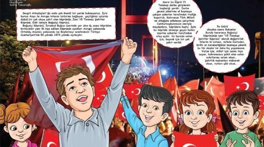 &Ccedil;ocukların G&ouml;z&uuml;nden 15 Temmuz