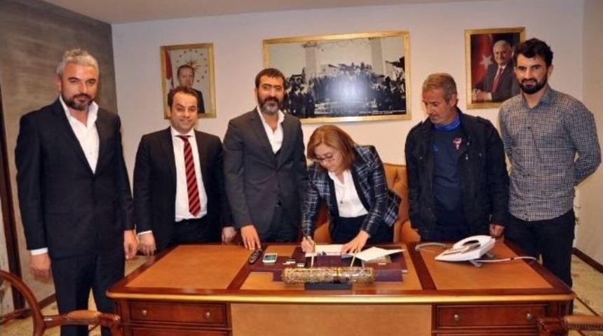 Gaziantep Arena&rsquo;da İlk Loca Fatma Şahin&rsquo;den