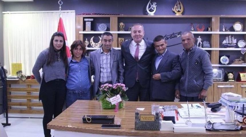Engellilerden Başkan Şahiner&rsquo;e Ziyaret