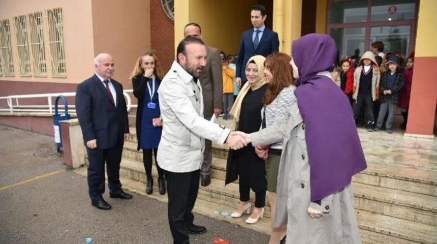 Başkan Doğan&rsquo;dan Ulusal Egemenlik Okuluna Ziyaret