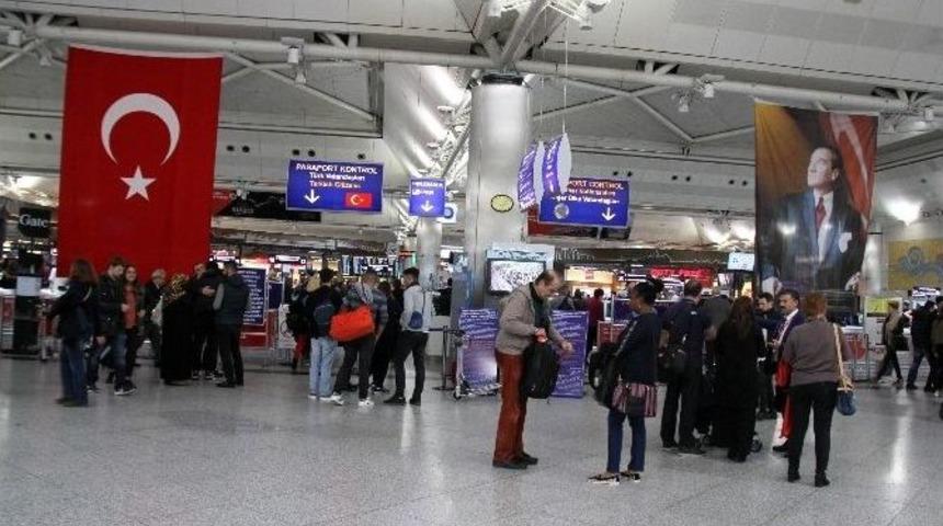 Atat&uuml;rk Havalimanı&rsquo;nda 29 Ekim Yoğunluğu