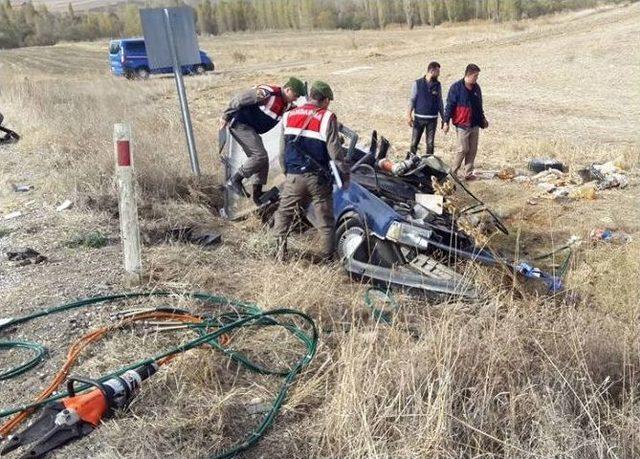 Çorum’da Feci Kaza : 1 Ölü 1