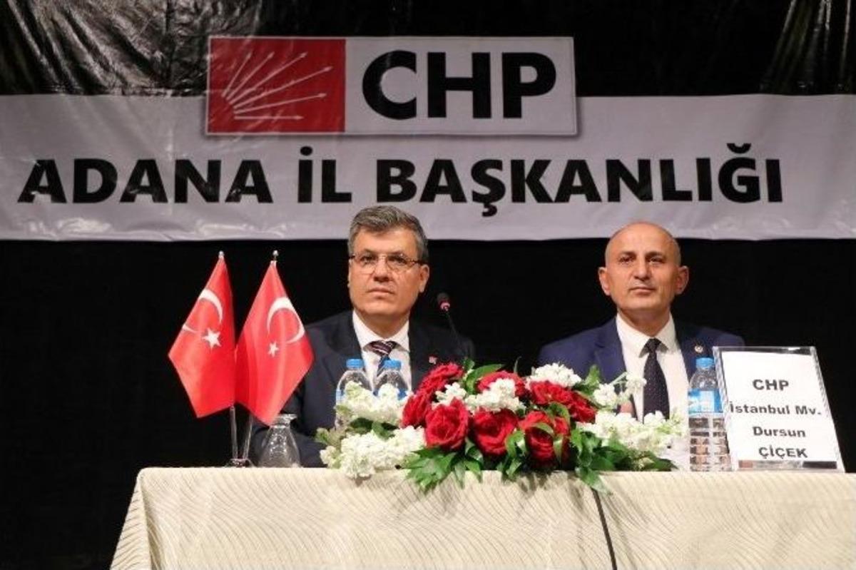 Adana&rsquo;da Chp&rsquo;den &rsquo;darbe Ve Hukuk&rsquo; Konulu Konferans