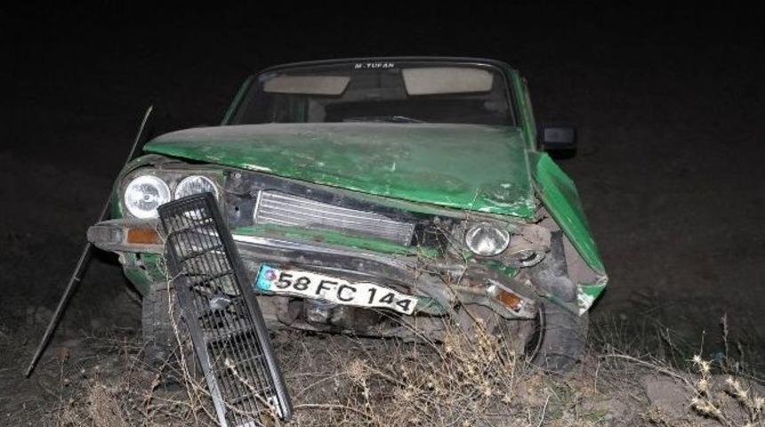 Sivas&rsquo;ta Trafik Kazası: 1 Yaralı