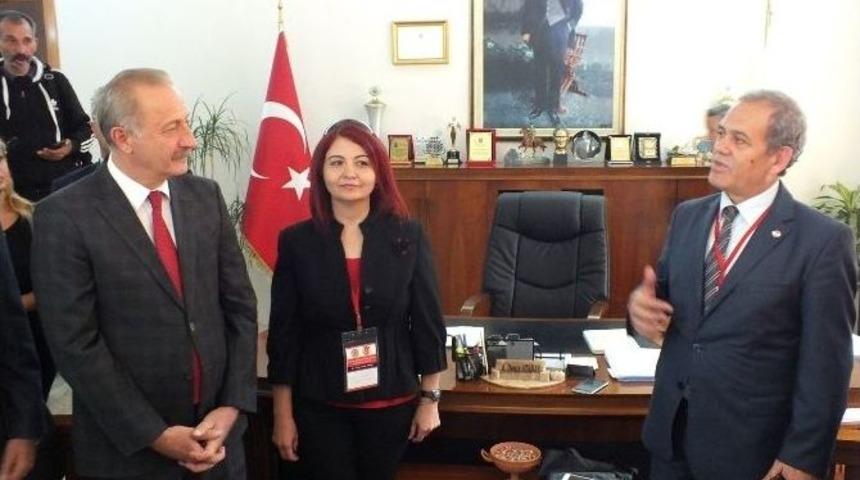 Tgc Başkanlar Kurulundan Başkan Atabay&rsquo;a Ziyaret