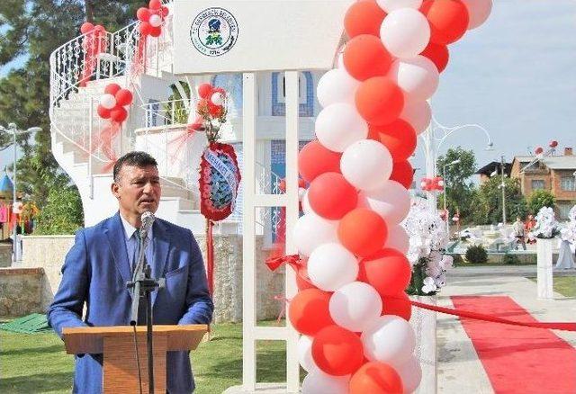Germencik&rsquo;te Park Ve D&uuml;ğ&uuml;n Salonu Hizmete A&ccedil;ıldı 2