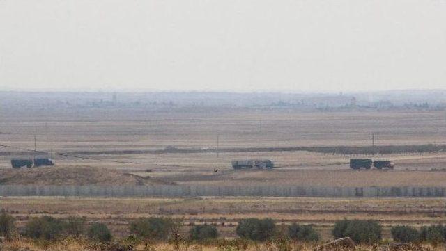 Sınırın Suriye Tarafında Hareketlilik Sürüyor 1