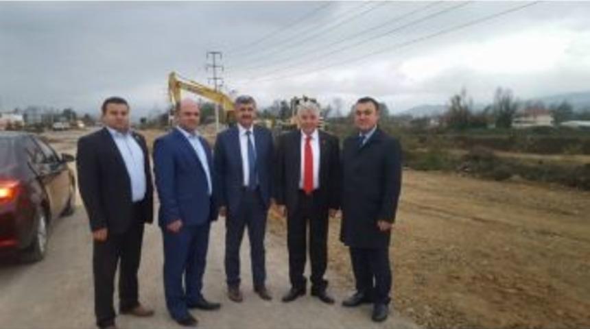 Milletvekili Arslan, &Ccedil;ilimli Terminali Kavşağında İncelemelerde Bulundu