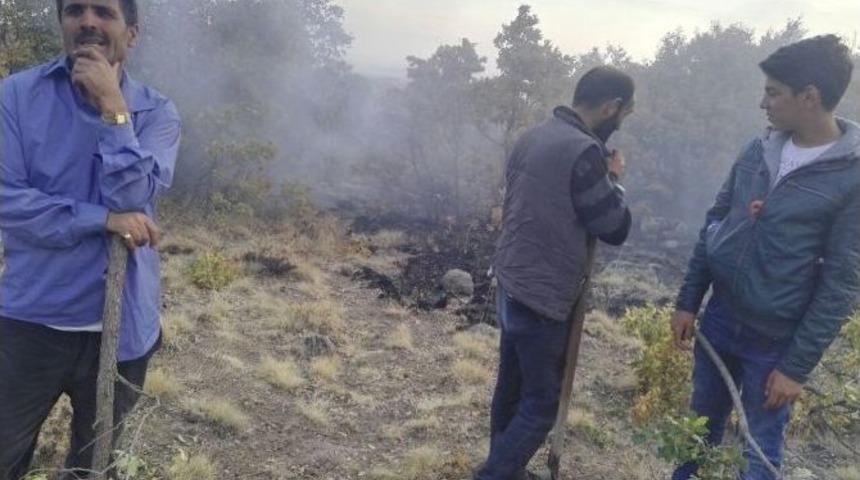 Hasandağı Eteklerinde Orman Yangını