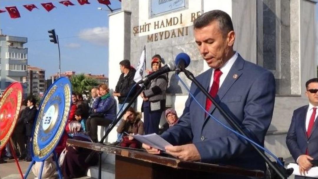 Edremit&rsquo;te Cumhuriyet Bayramı Kutlamalarına Filistinli &Ouml;ğrenciler De Katıldı