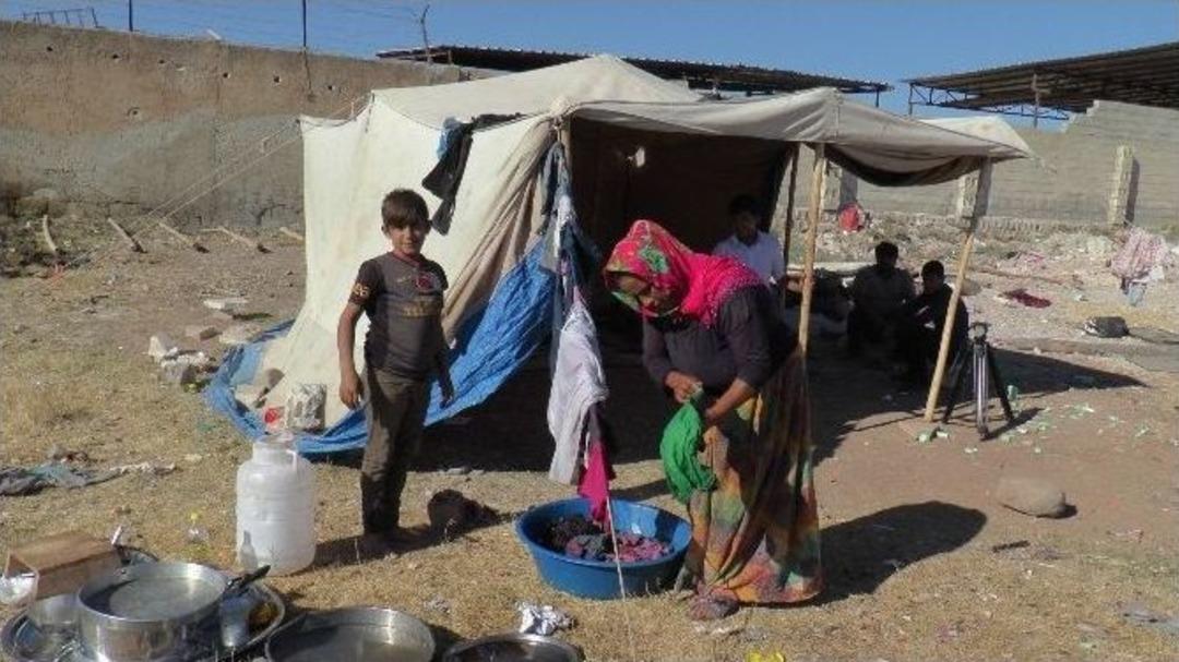 (&ouml;zel Haber) 10 Kişilik Ailenin &Ccedil;adırda Yaşam M&uuml;cadelesi