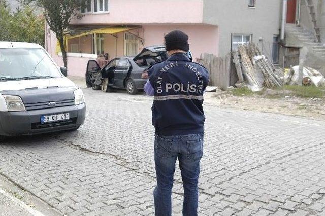 Tekirdağ&rsquo;da Otomobile Silahlı Saldırı 2