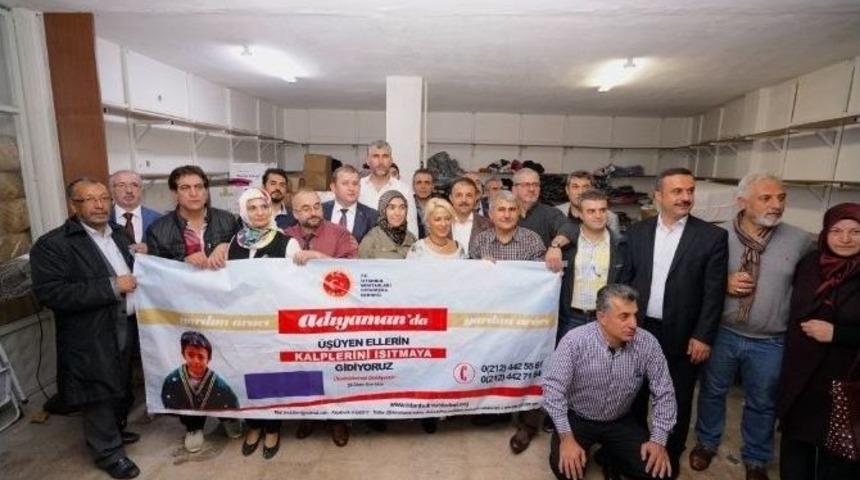 İstanbul&rsquo;dan Adıyaman&rsquo;a 5 Bin Kişilik Yardım Tırı