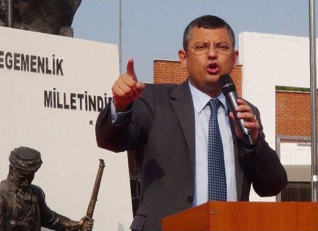 Chp Grup Başkanvekili Özgür Özel: