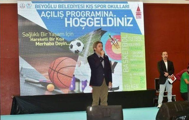 Beyoğlu’nda Kış Spor Okulları Sezonu Başladı