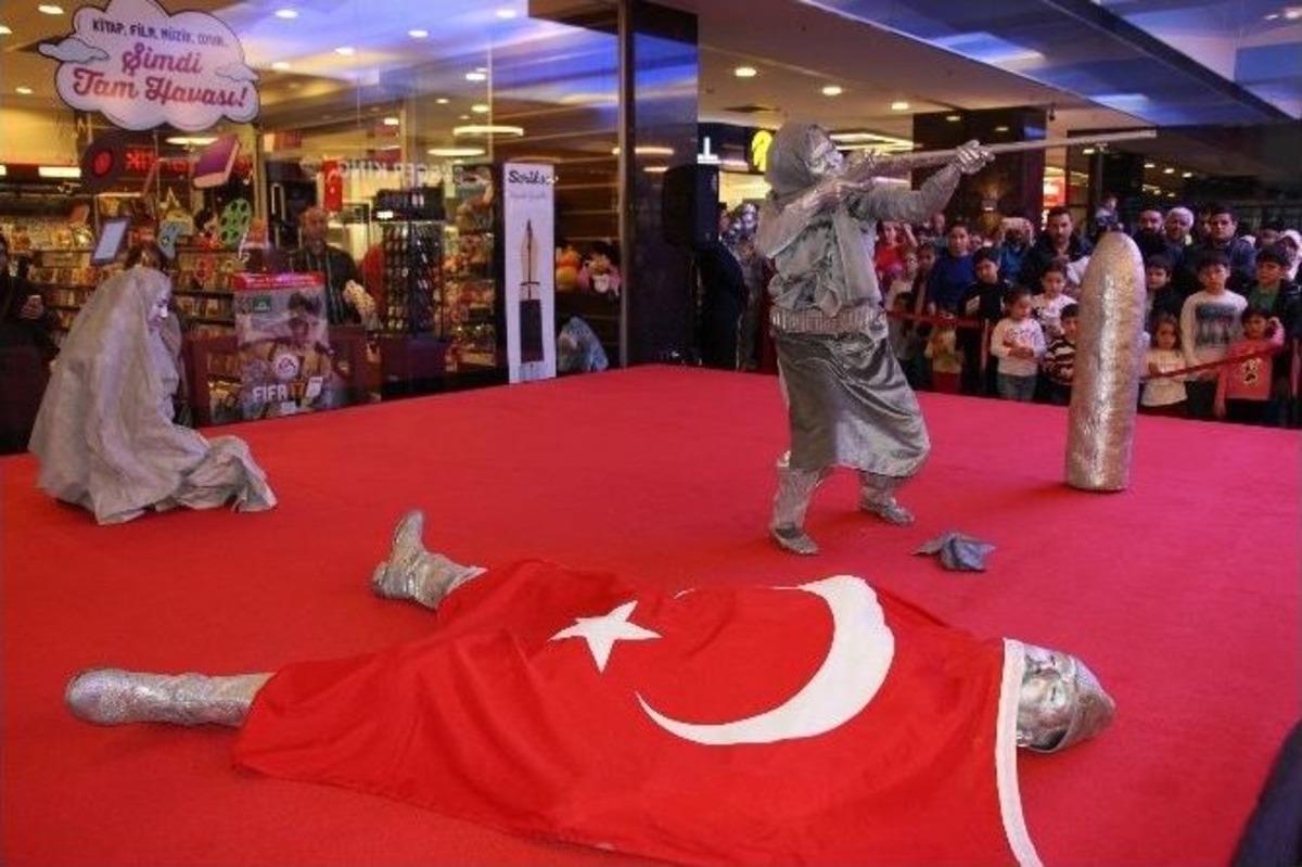 Milli M&uuml;cadele &rsquo;soğuk Heykel Tiyatrosu&rsquo; İle Anlatıldı