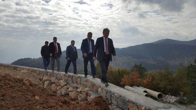 Milletvekili Şahin, Belediyelerin Yatırımlarını İnceledi 1