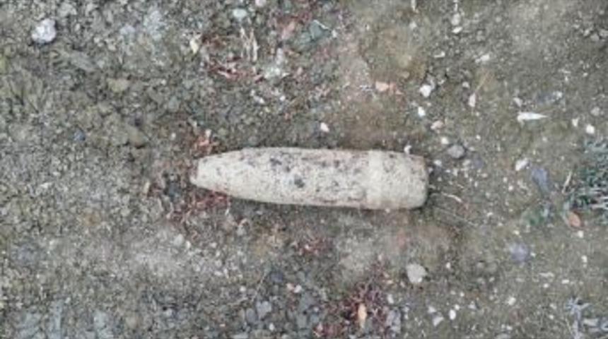 Başkent&rsquo;te Top Mermisi Bulundu