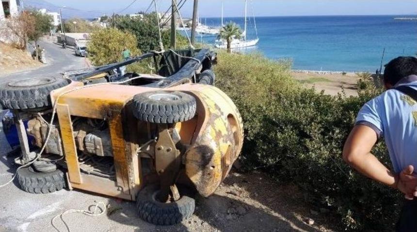 Dat&ccedil;a&rsquo;da Kullandığı Forkliftin Altında Kalan İş&ccedil;i Hayatını Kaybetti