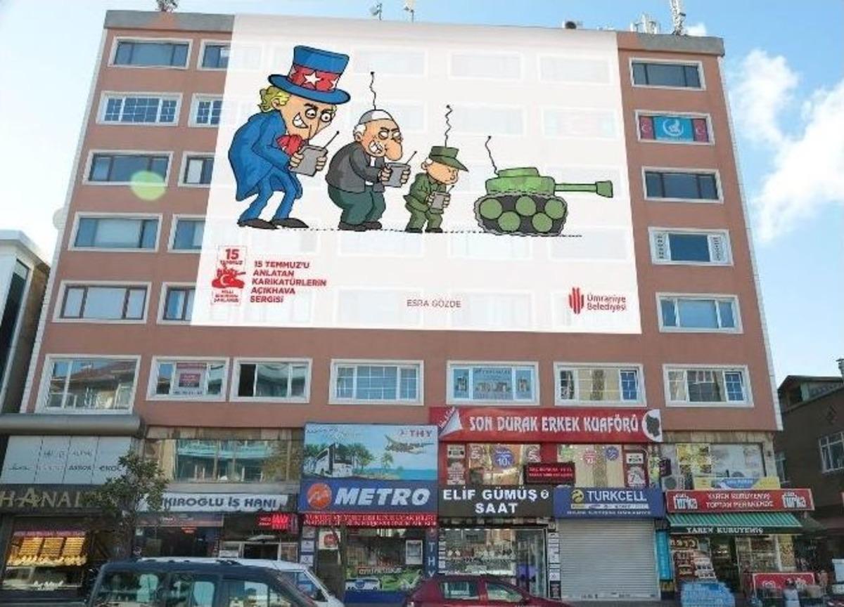 D&uuml;nyanın En B&uuml;y&uuml;k Karikat&uuml;r Sergisi &Uuml;mraniye&rsquo;de A&ccedil;ıldı