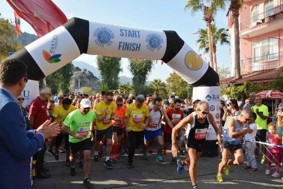 Uluslararası &ldquo;dalyan Caretta Run&rdquo; Nefes Kesti