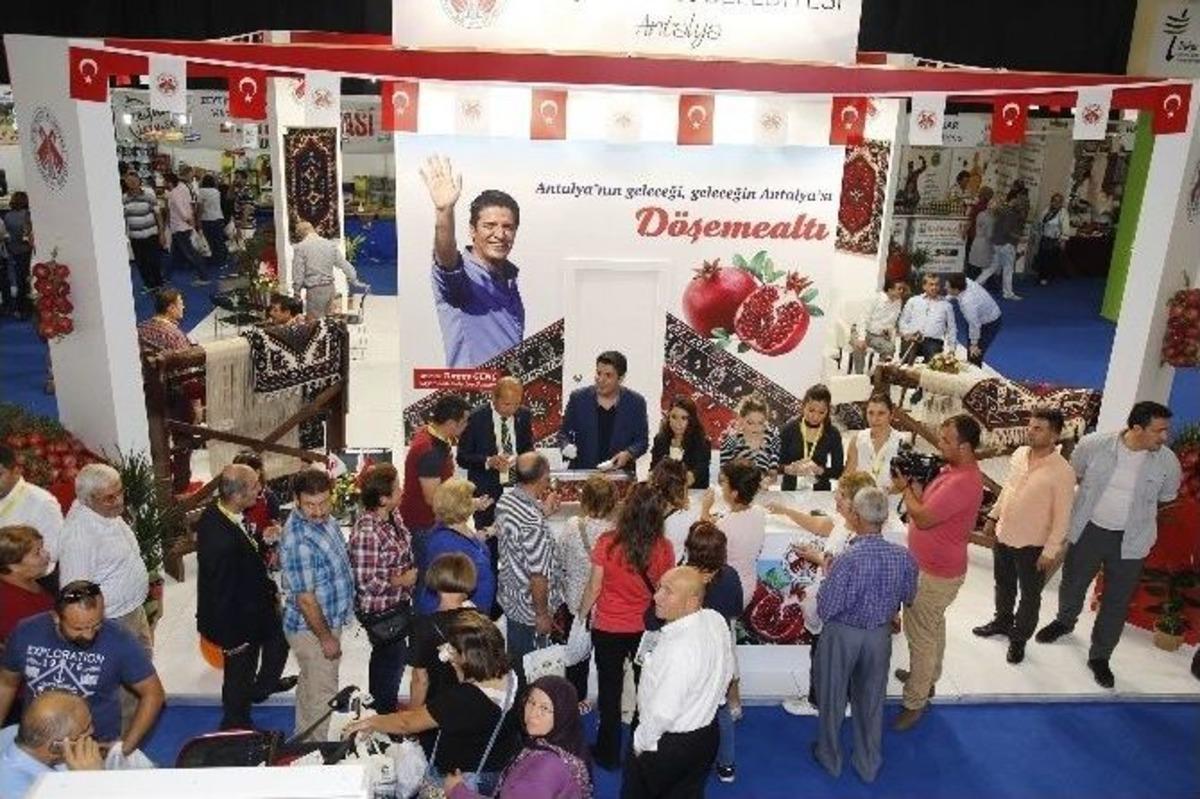 Y&ouml;rex&rsquo;de D&ouml;şemealtı Standına Yoğun İlgi