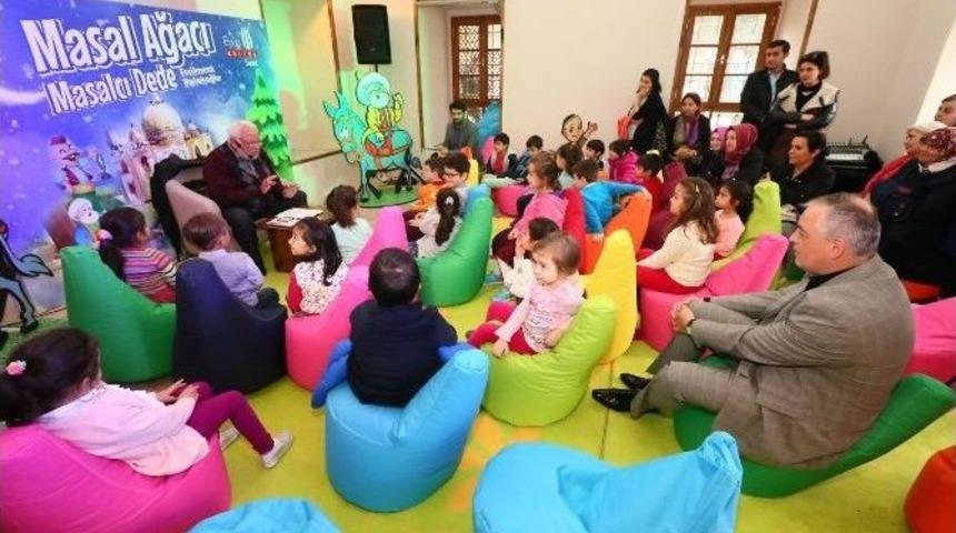 Başkan Aydın, Miniklerle, Masal Ağacı Programına Konuk Oldu