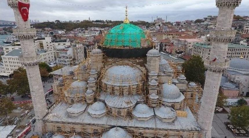 (&ouml;zel Haber) 353 Yıllık Yeni Cami&rsquo;de En Kapsamlı Restorasyon