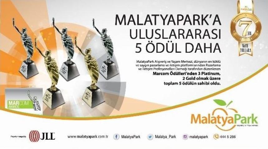 Malatyapark &lsquo;a 5 &Ouml;d&uuml;l Daha