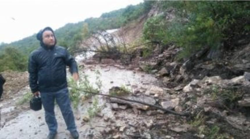 Cide&rsquo;de Yağmur Yine Etkili Oldu