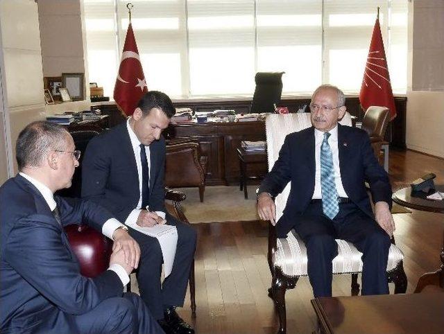 Kılıçdaroğlu, Pes Başkanı Stanişev’le Görüştü