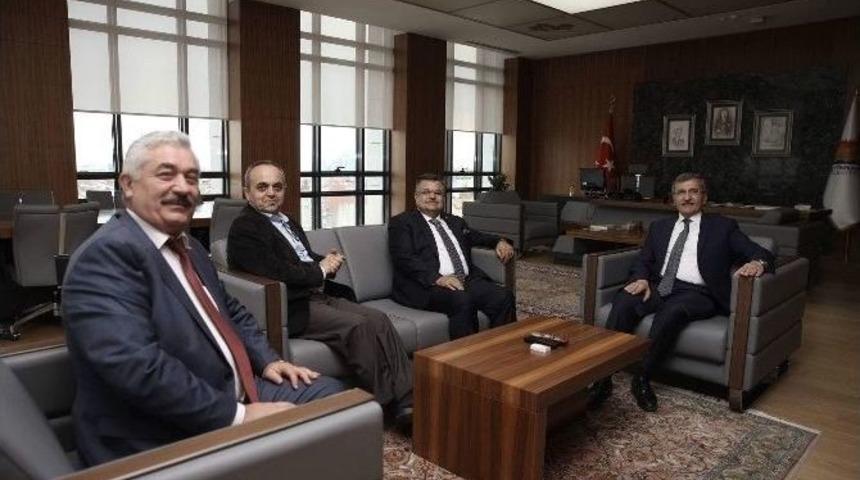 Başkan Yağcı&rsquo;dan Ziyaretler