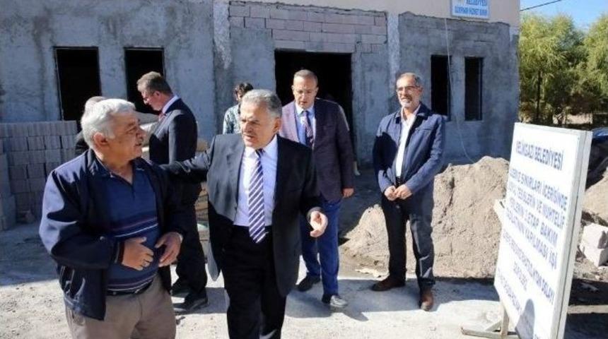 G&uuml;rpınar Mahallesi D&uuml;ğ&uuml;n Salonu Ve &Ccedil;ok Ama&ccedil;lı Toplantı Salonuna Kavuşuyor