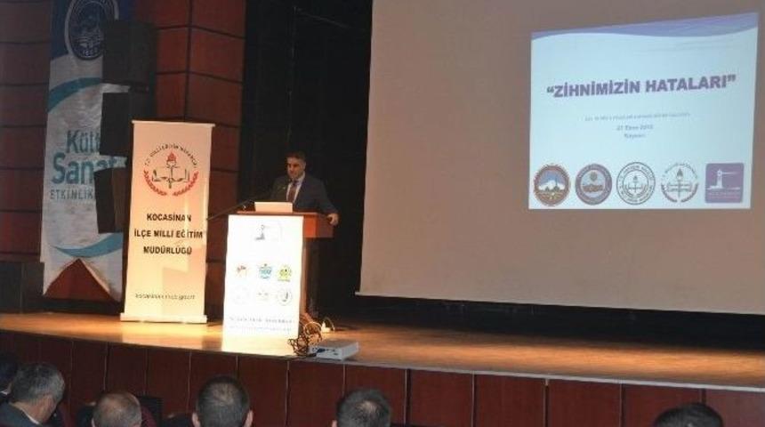 Kocasinan&rsquo;daki Y&ouml;neticiler Ve Psikolojik Danışmanlar İ&ccedil;in Konferans D&uuml;zenlendi