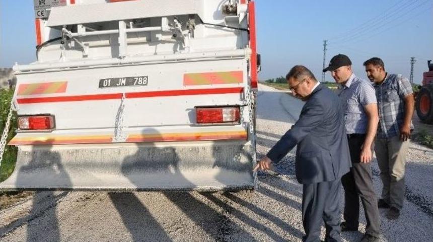 Y&uuml;reğir&rsquo;de Yol &Ccedil;alışmaları