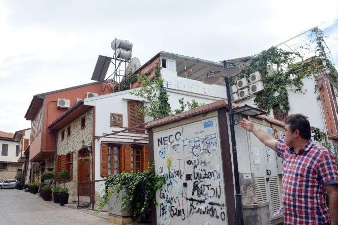 Kalei&ccedil;i Esnafı G&uuml;nısı Ve &Ccedil;anak Anten Yasağı İ&ccedil;in S&uuml;re İstedi