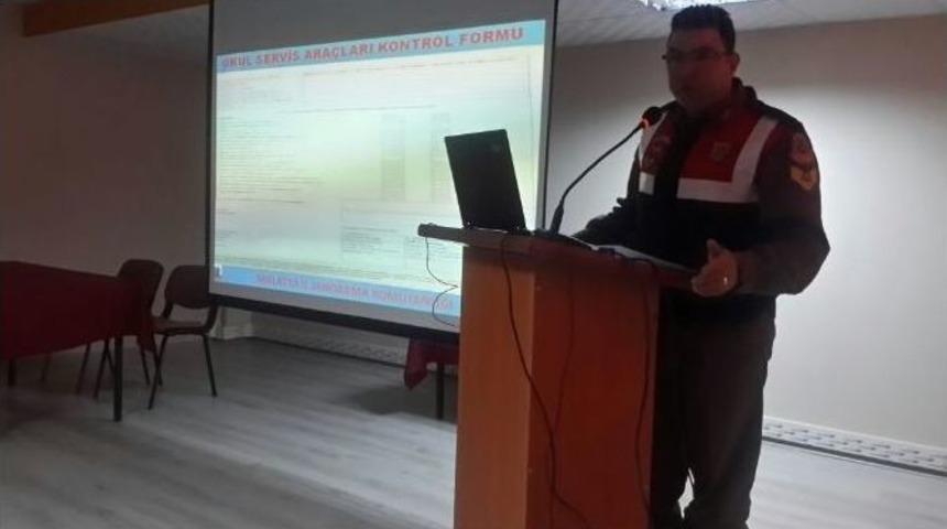 Okul Servis Şof&ouml;rleri Ve Okul M&uuml;d&uuml;rlerine Eğitim