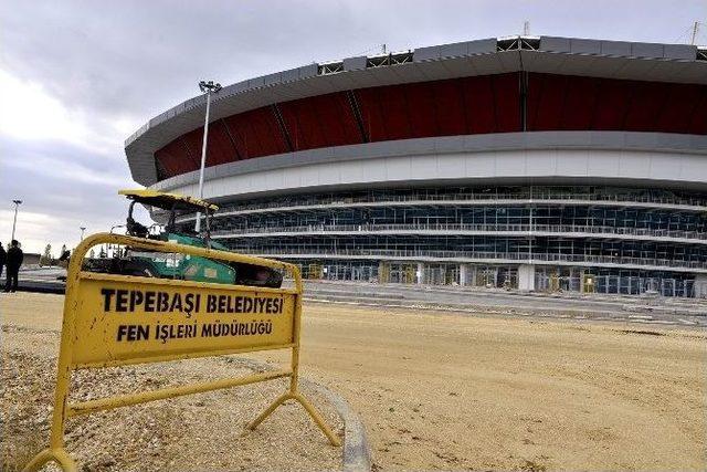 Tepebaşı Ekipleri Eses İçin Seferberliğe Katkı Sağlıyor