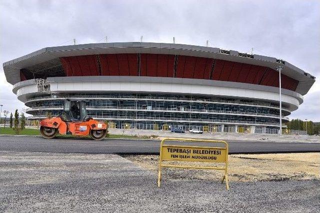 Tepebaşı Ekipleri Eses İçin Seferberliğe Katkı Sağlıyor