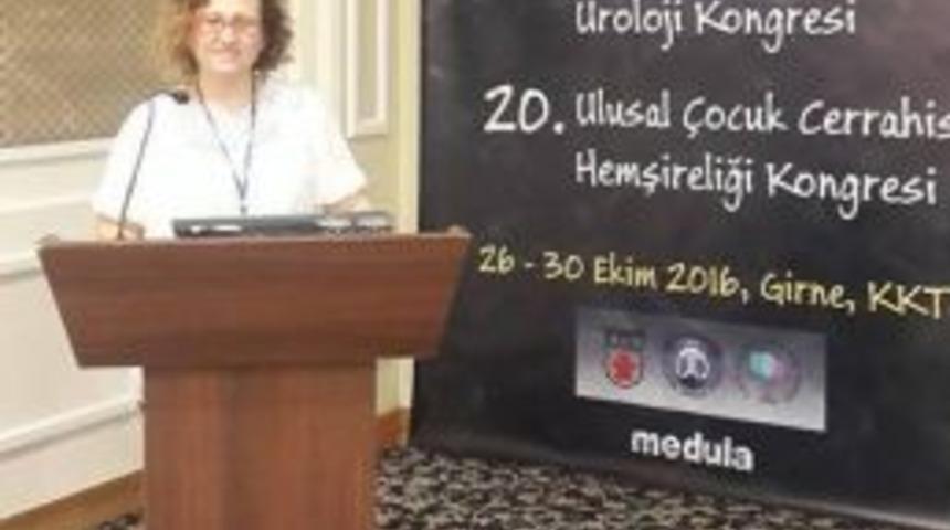 Esog&uuml; Hastanesi Hemşiresine S&ouml;zl&uuml; Bildiri &Ouml;d&uuml;l&uuml;