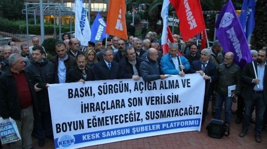 Kesk&rsquo;ten Khk Eylemi