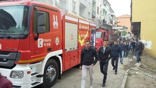 İspir&rsquo;de Atv Aracı Yanarak Kullanılamaz Hale Geldi 1