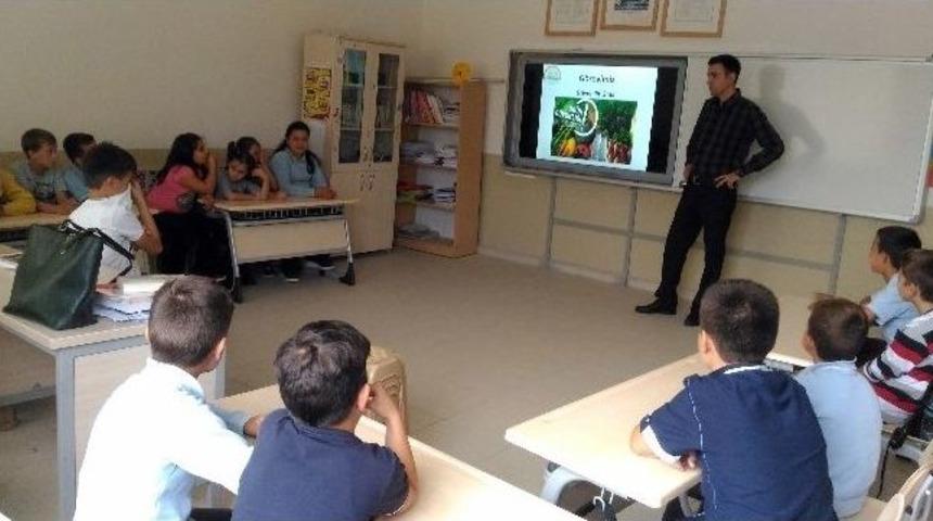 &Ouml;ğrencilere &rsquo;gıda G&uuml;venilirliği&rsquo; Konusunda Eğitim Verildi