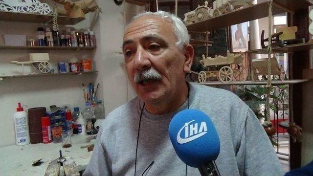 Ahşabı Sanata D&ouml;n&uuml;şt&uuml;r&uuml;yor 2