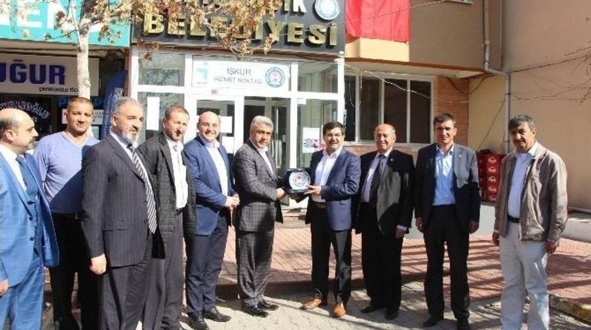 Ak Parti Yerel Y&ouml;netimler Başkan Yardımcısı Koca&rsquo;nın Hisarcık Ziyareti